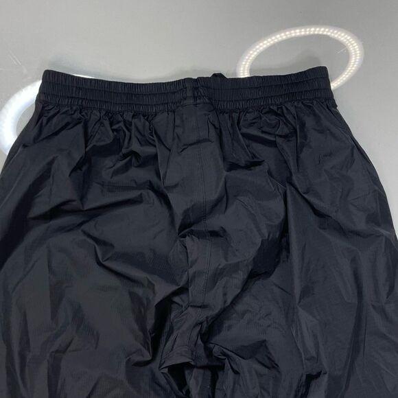 Marmot Track Pants Women Small Black Nylon Ankle Zipper - Picture 8 of 15